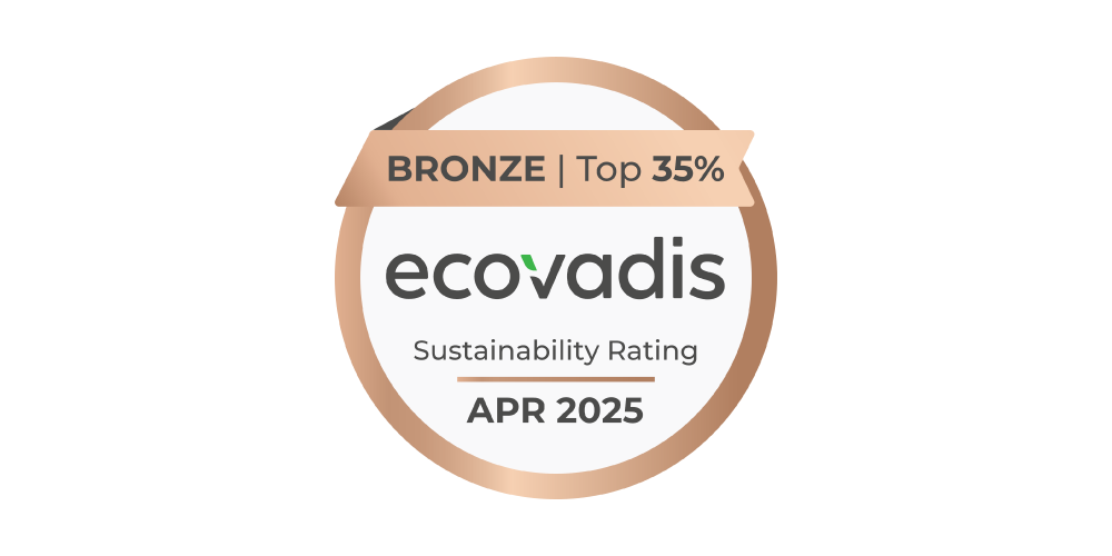 Ecovadis Bronze Medal 1000X500
